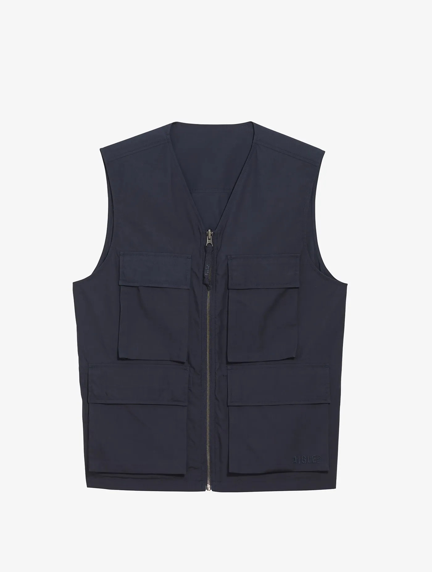 AIGLE - Cotton Utility Gilet - vest Empire Blue