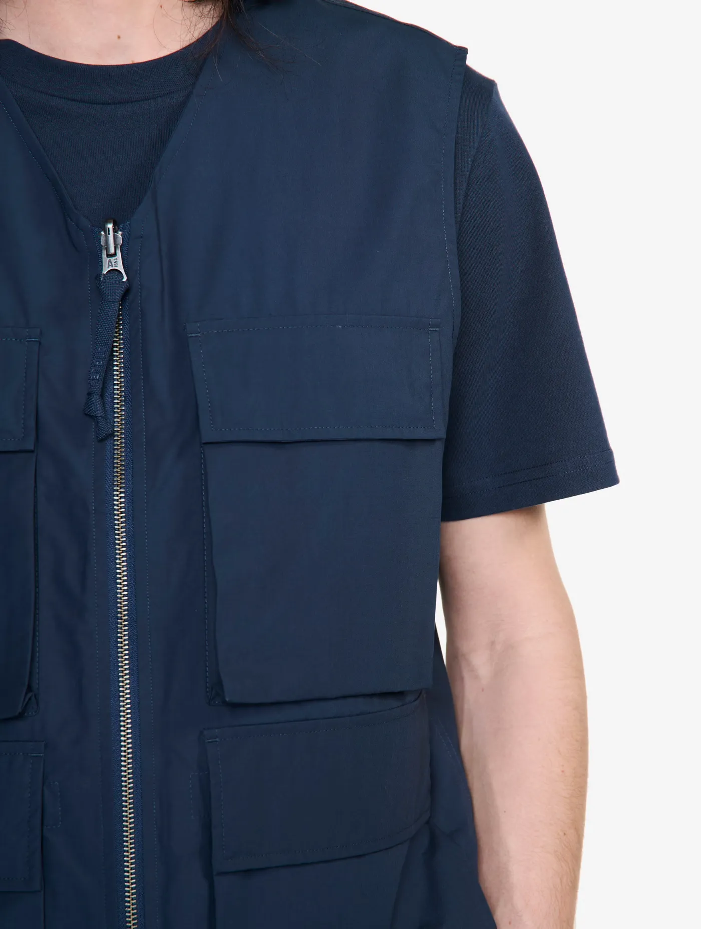 AIGLE - Cotton Utility Gilet - vest Empire Blue