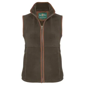 Alan Paine Aylsham Ladies Fleece Waistcoat - Green