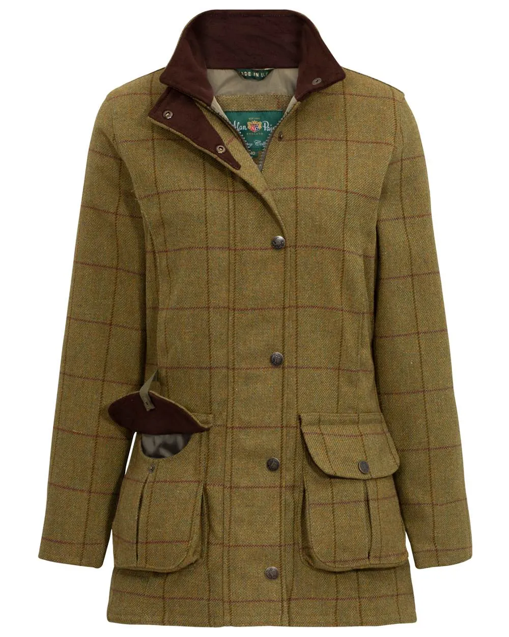 Alan Paine Rutland Ladies Waterproof Tweed Jacket