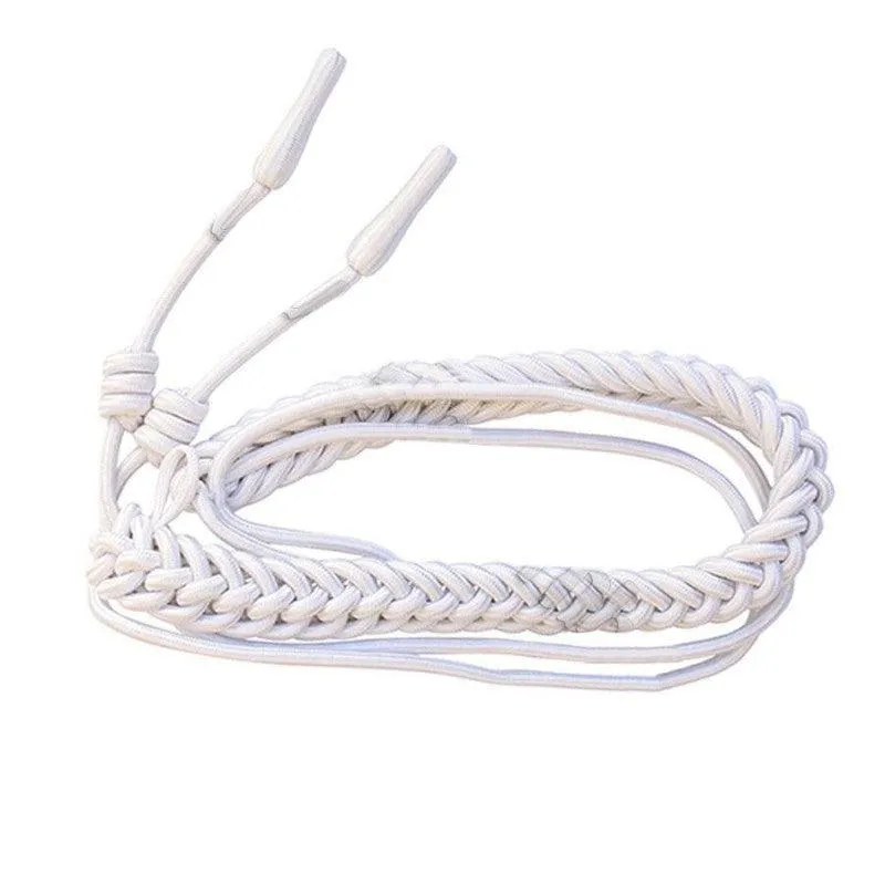 Army Dress White Viscose Aiguillette Dress Cord