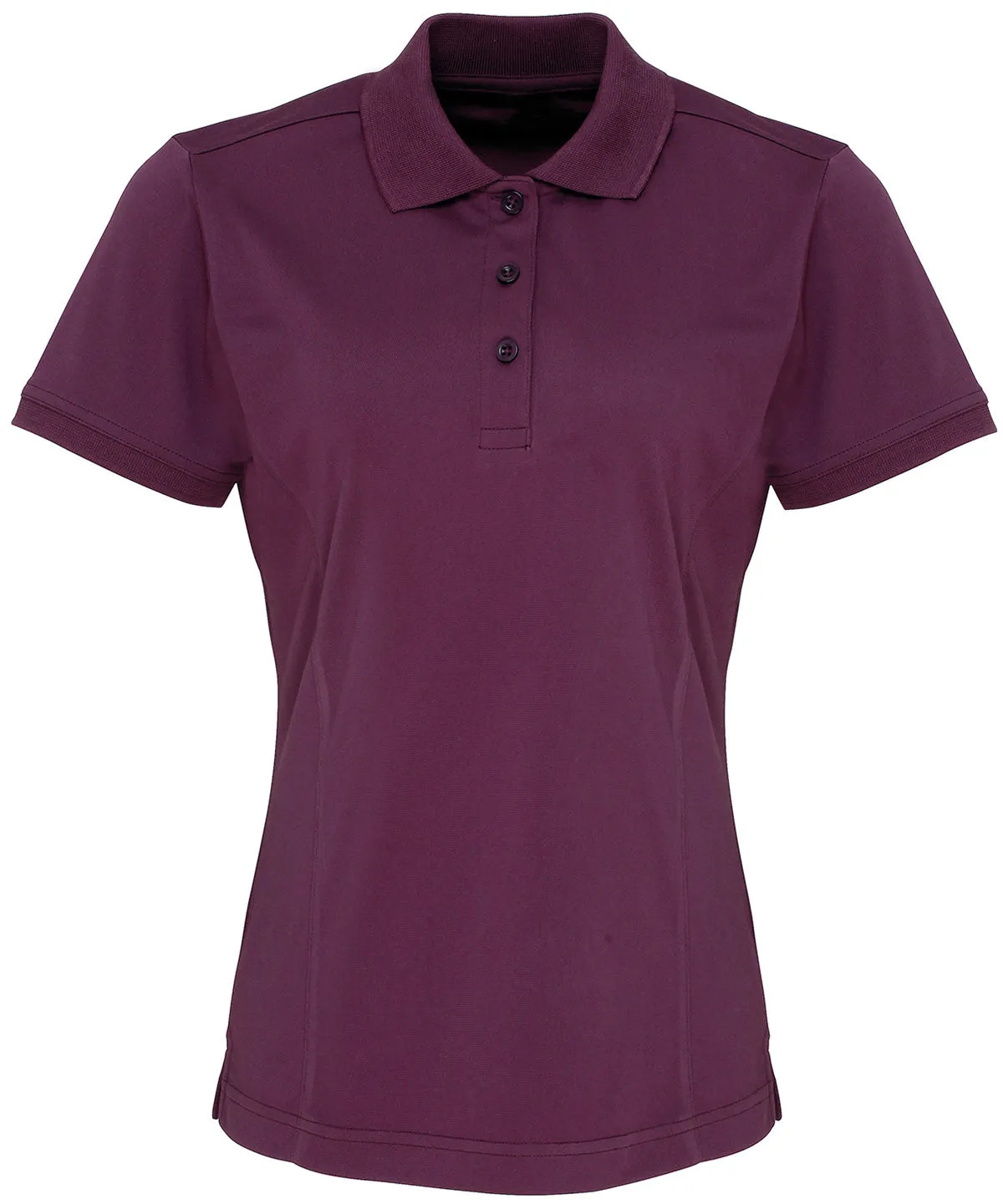 Aubergine - Women's Coolchecker® piqué polo