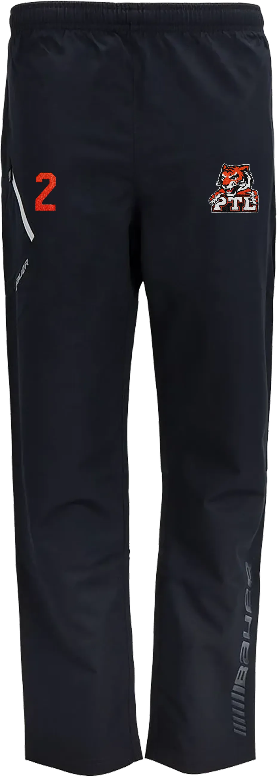 Bauer S24 Adult Lightweight Warm Up Pants - Princeton Tiger Lilies