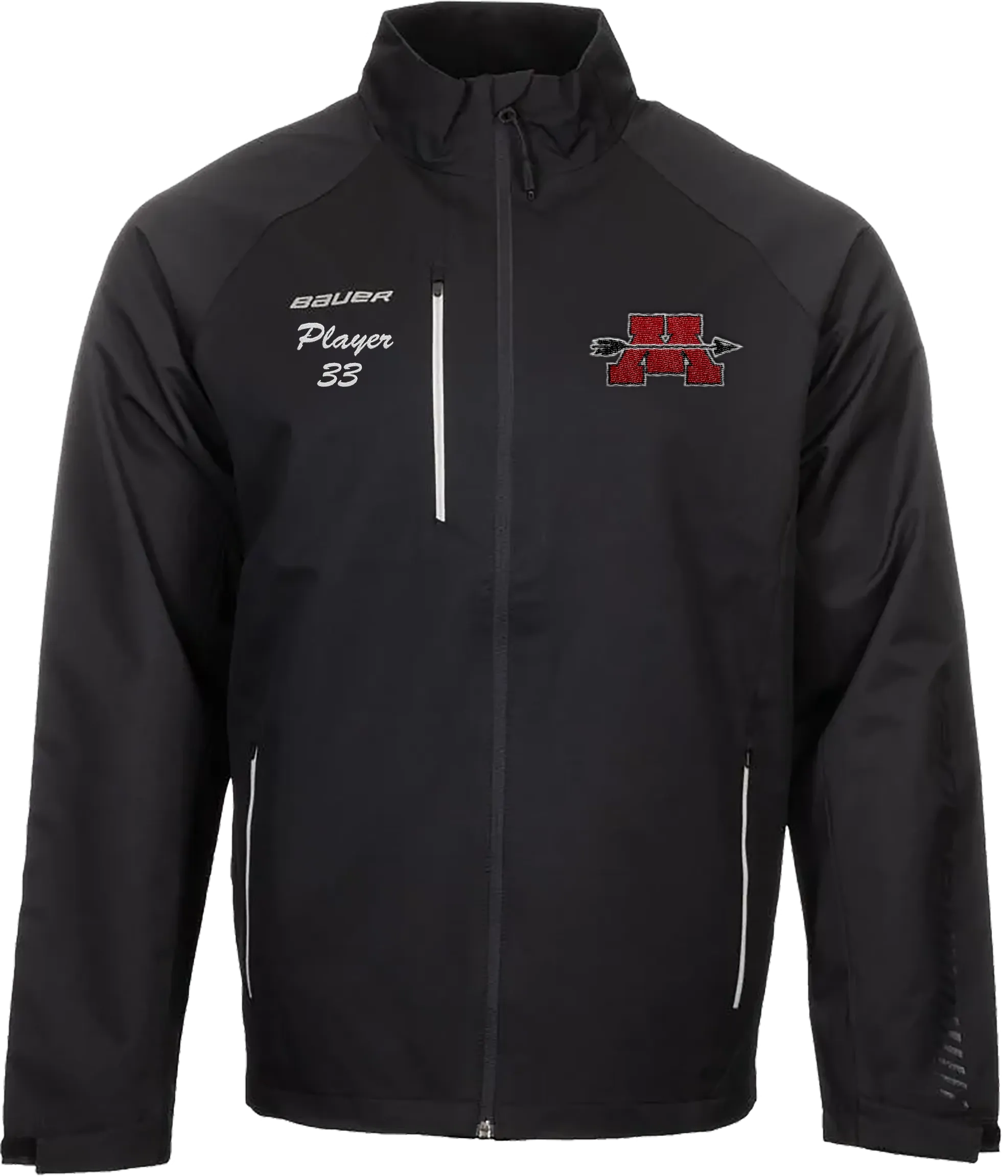 Bauer S24 Lightweight Warm Up Jacket - Adult (Mercer Arrows)