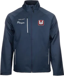 Bauer S24 Youth Lightweight Warm Up Jacket - CT Whalers Tier 1