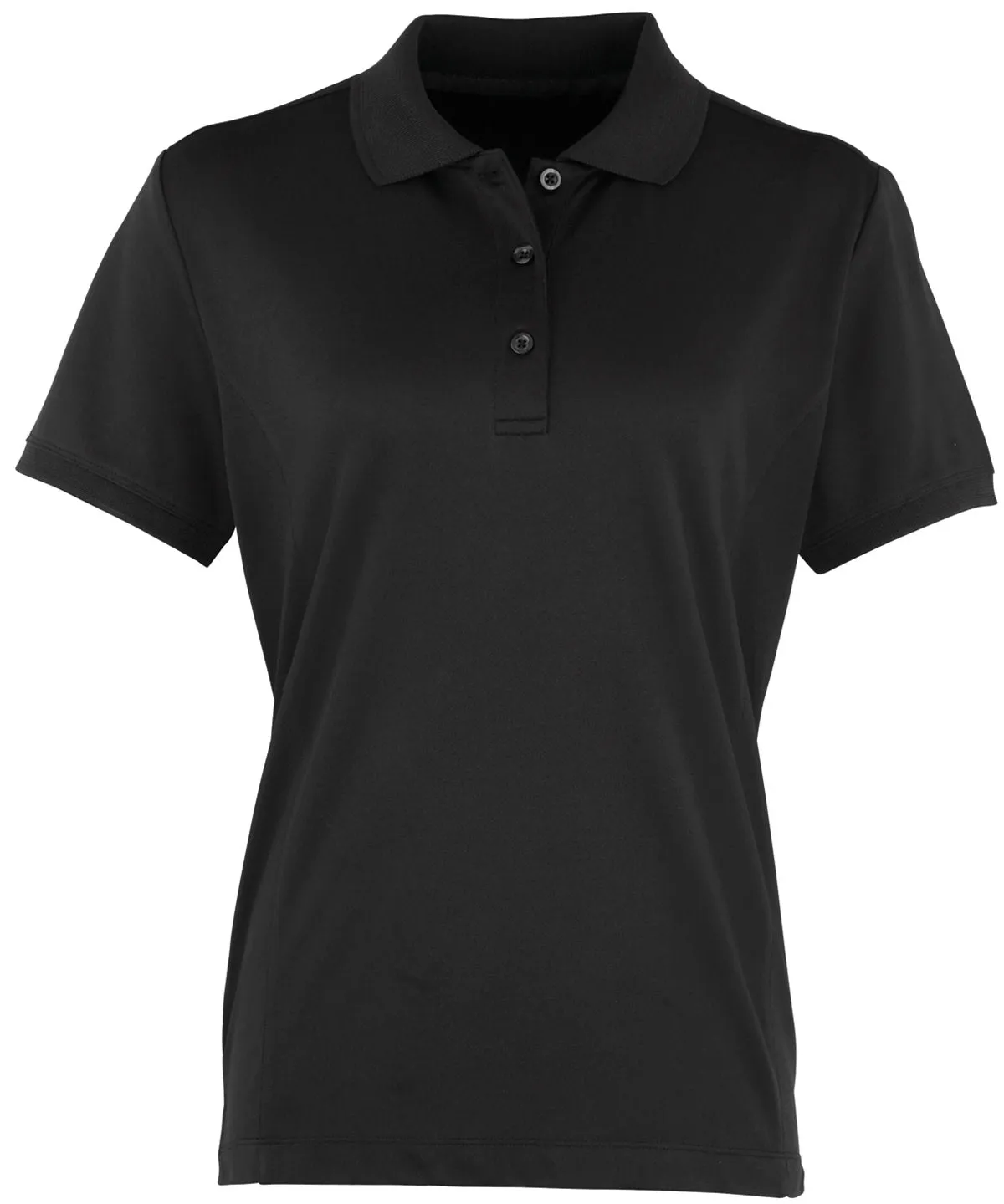 Black - Women's Coolchecker® piqué polo