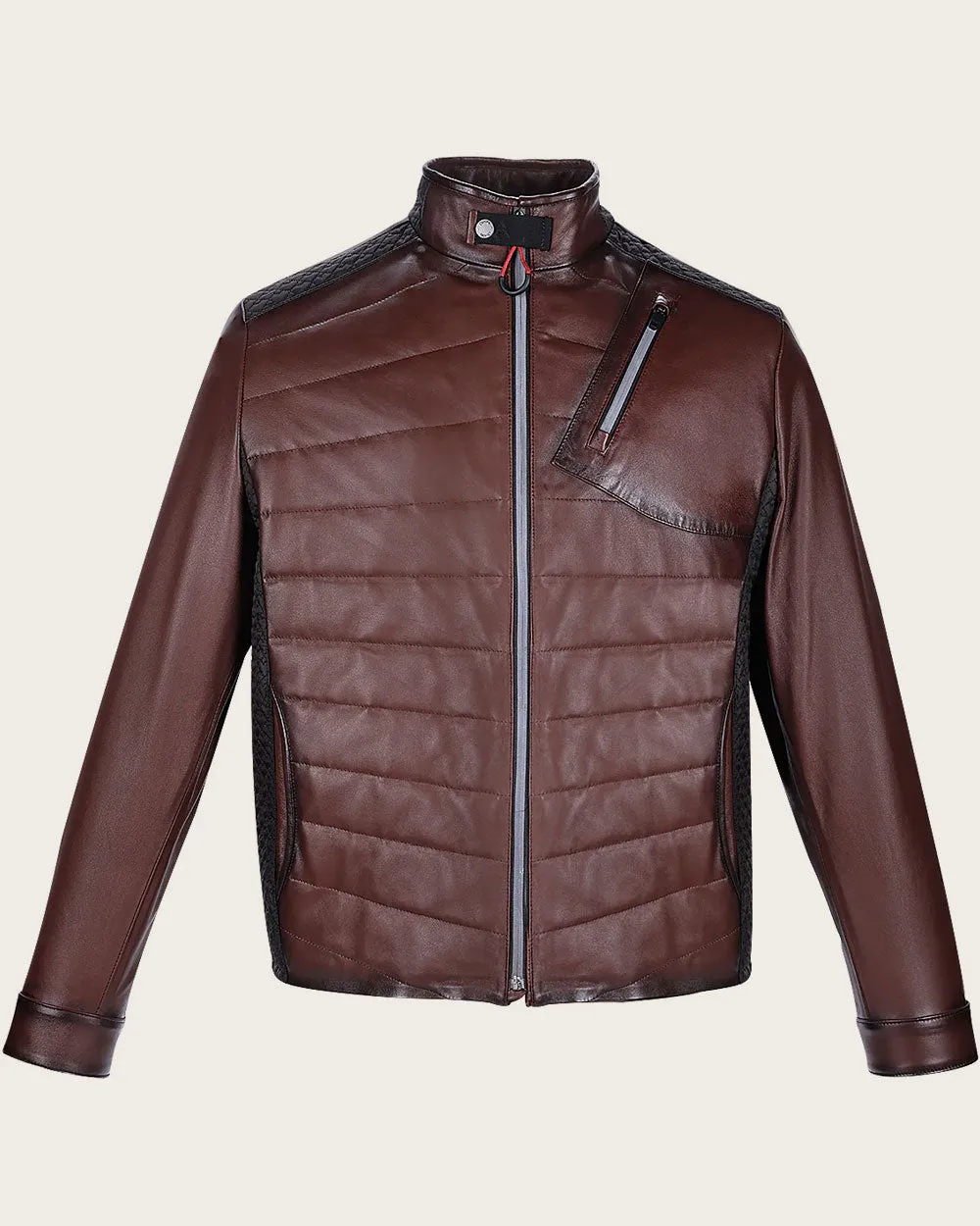 Brown casual jacket