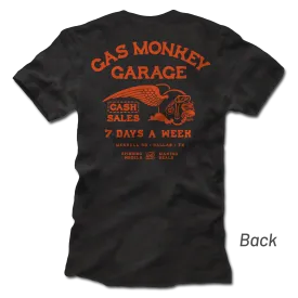 Cash Monkey Tee - Vintage Black