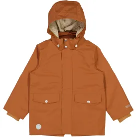 Coat Addo Tech - amber brown