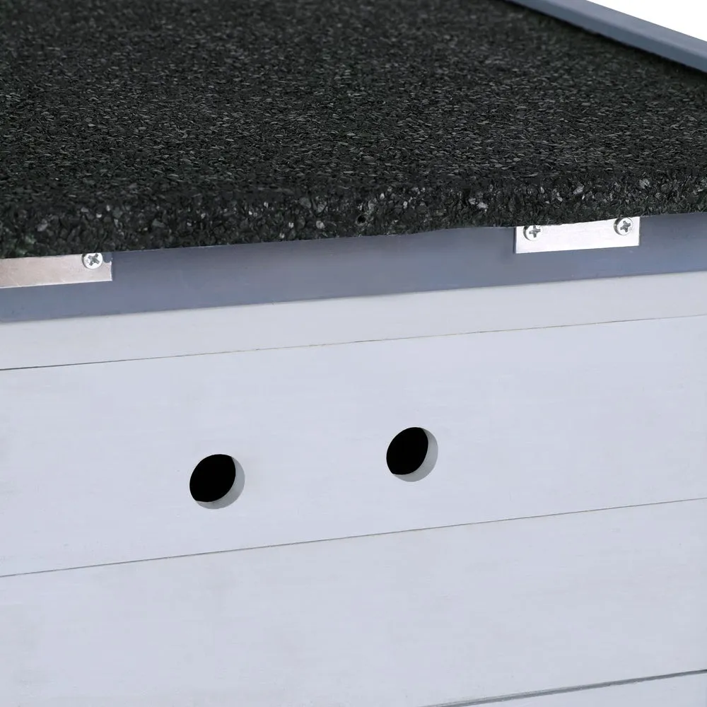 Durable Weather-Resistant Wooden Cat House Shelter - i.Pet