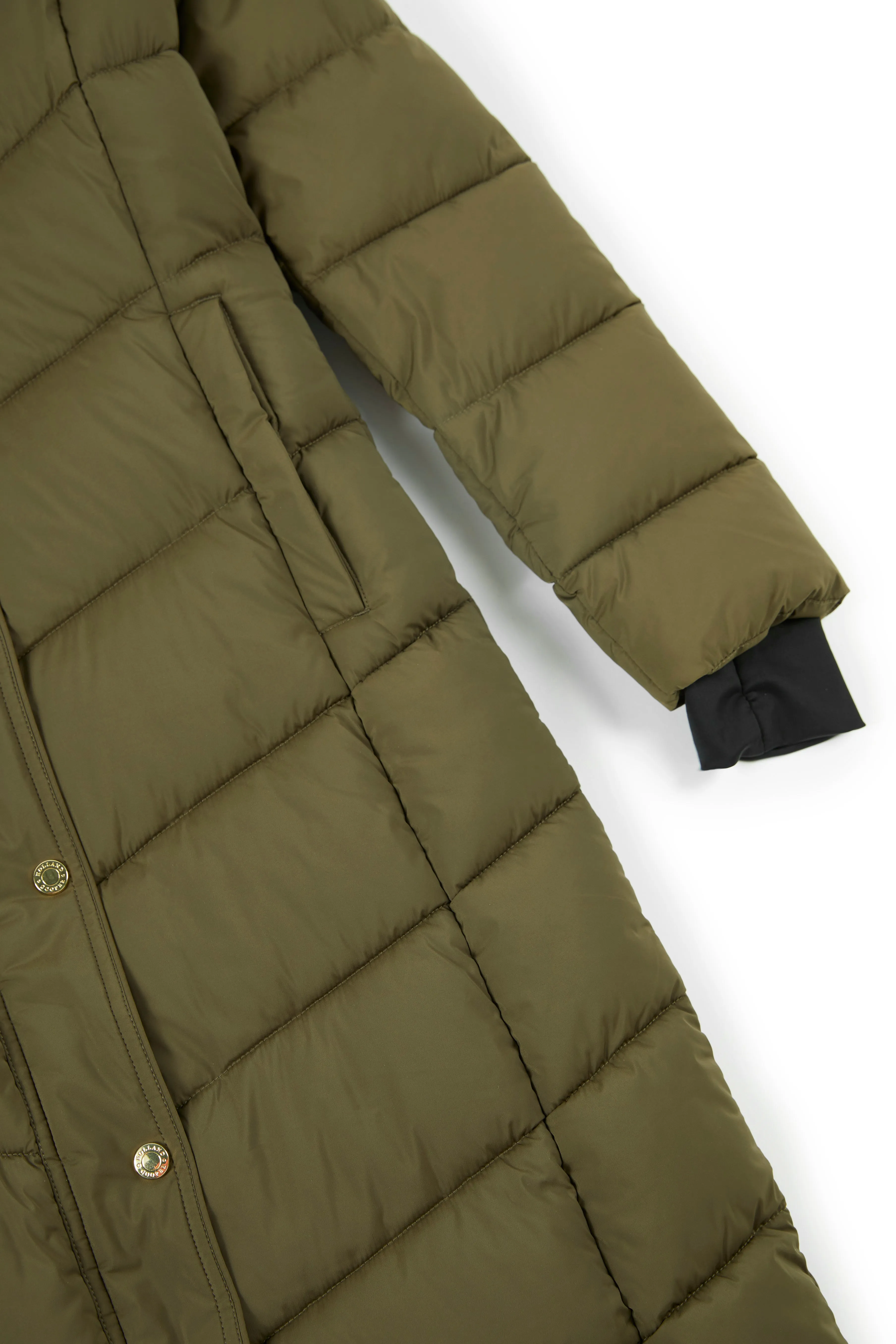 Glacier Full Length Puffer (Khaki)