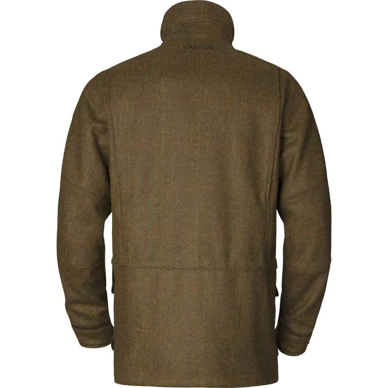 Harkila Kenmore GORE-TEX Mens Tweed Waterproof Jacket - Terragon Brown