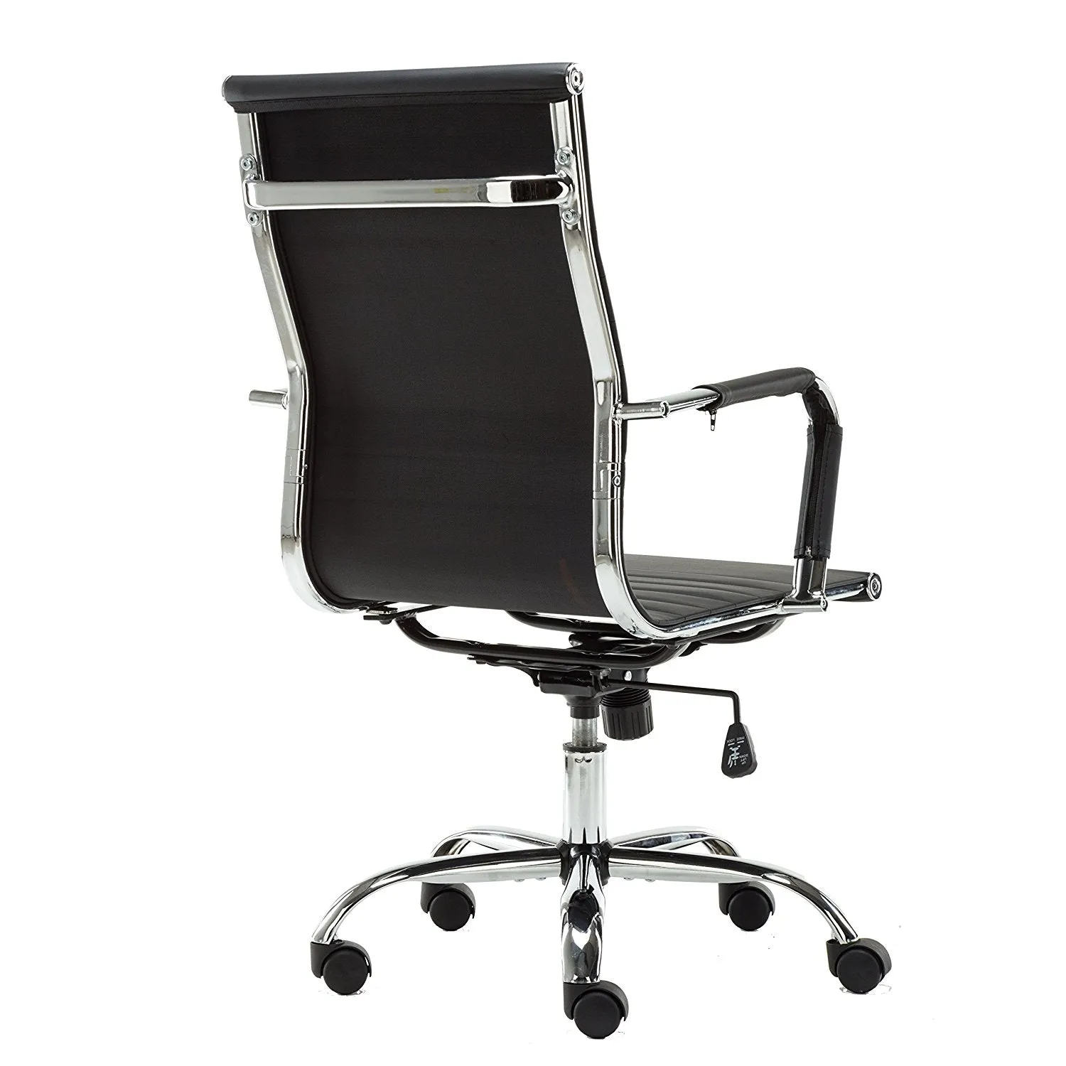 High Back Swivel Adjustable Office Executive Chair, Swivel, Black