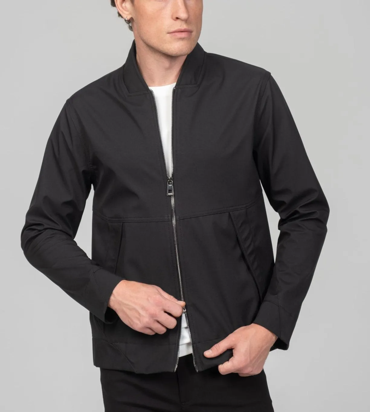 High Performance Breathable Jacket -Black