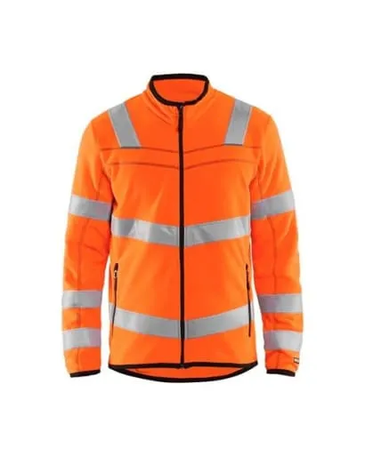 High Visibility Microfleece Jacket with Anti-Pilling Technology by Blaklader -4941