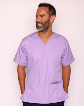 Howser Unisex Smart Scrub Tunic - Lilac