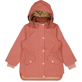 Jacket Oda Tech - dark terracotta