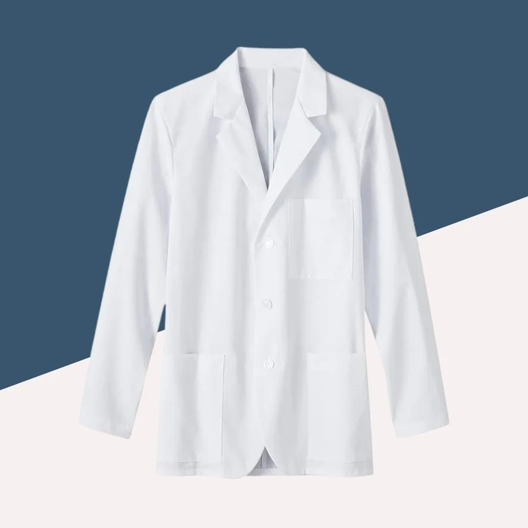 Lab Coat for Students-Size-34 (Pack of 1)