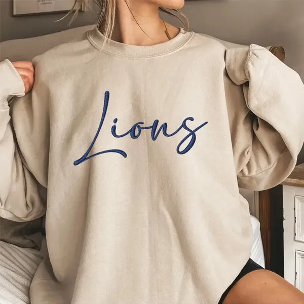 Lions Fashion Sweatshirt