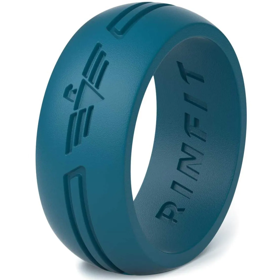 Men's Eagle Silicone Ring. Soft, Comfortable & Durable Wedding Band. US Design Patent