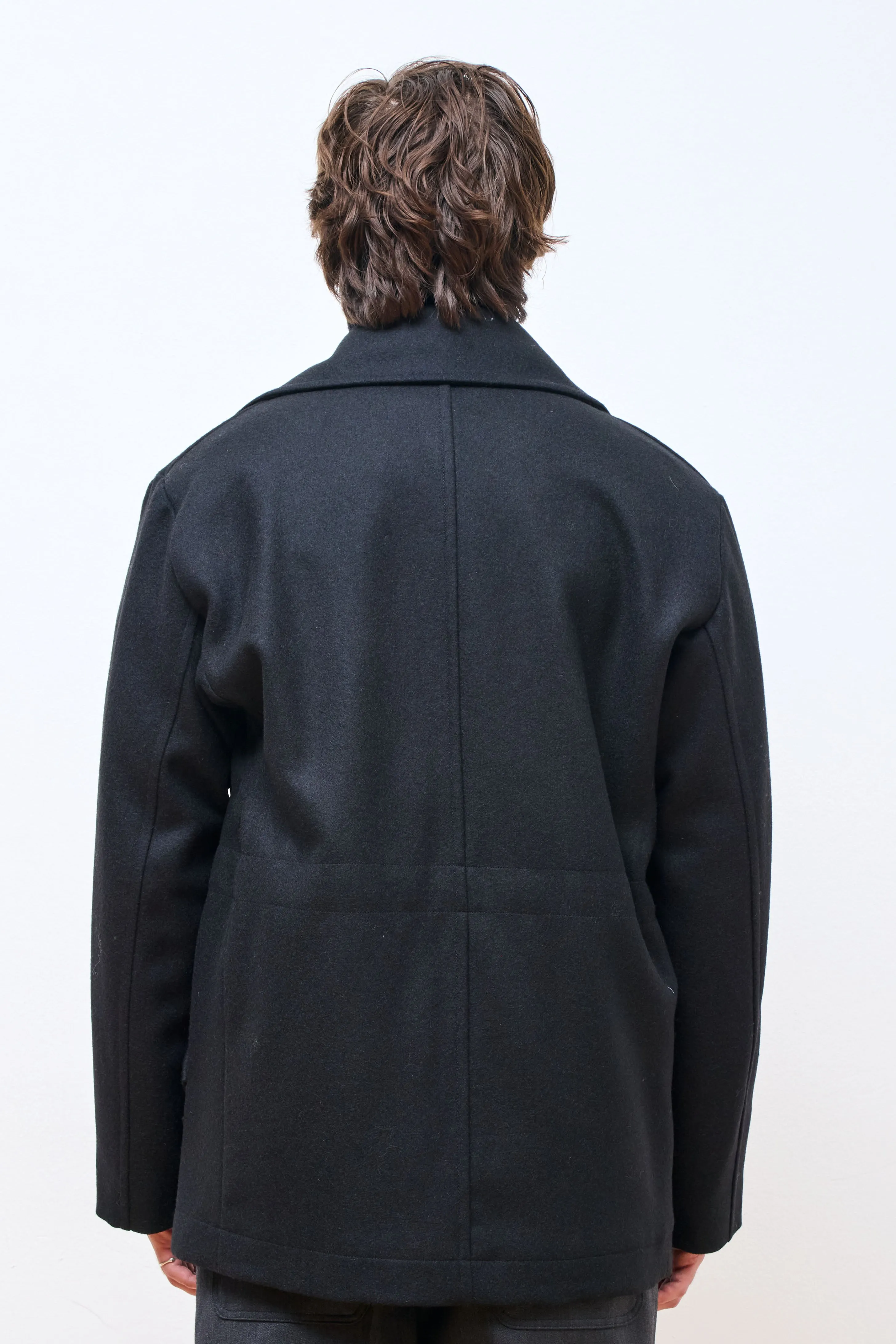 MHL Pea Coat Black