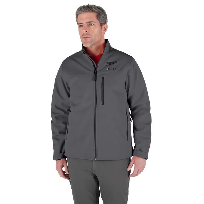 Milwaukee Tool L Unisex Heated Jacket Kit Gray