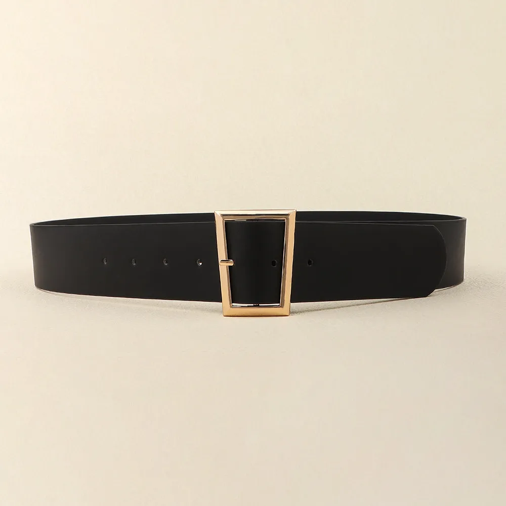 New Women's Black Belt Simple