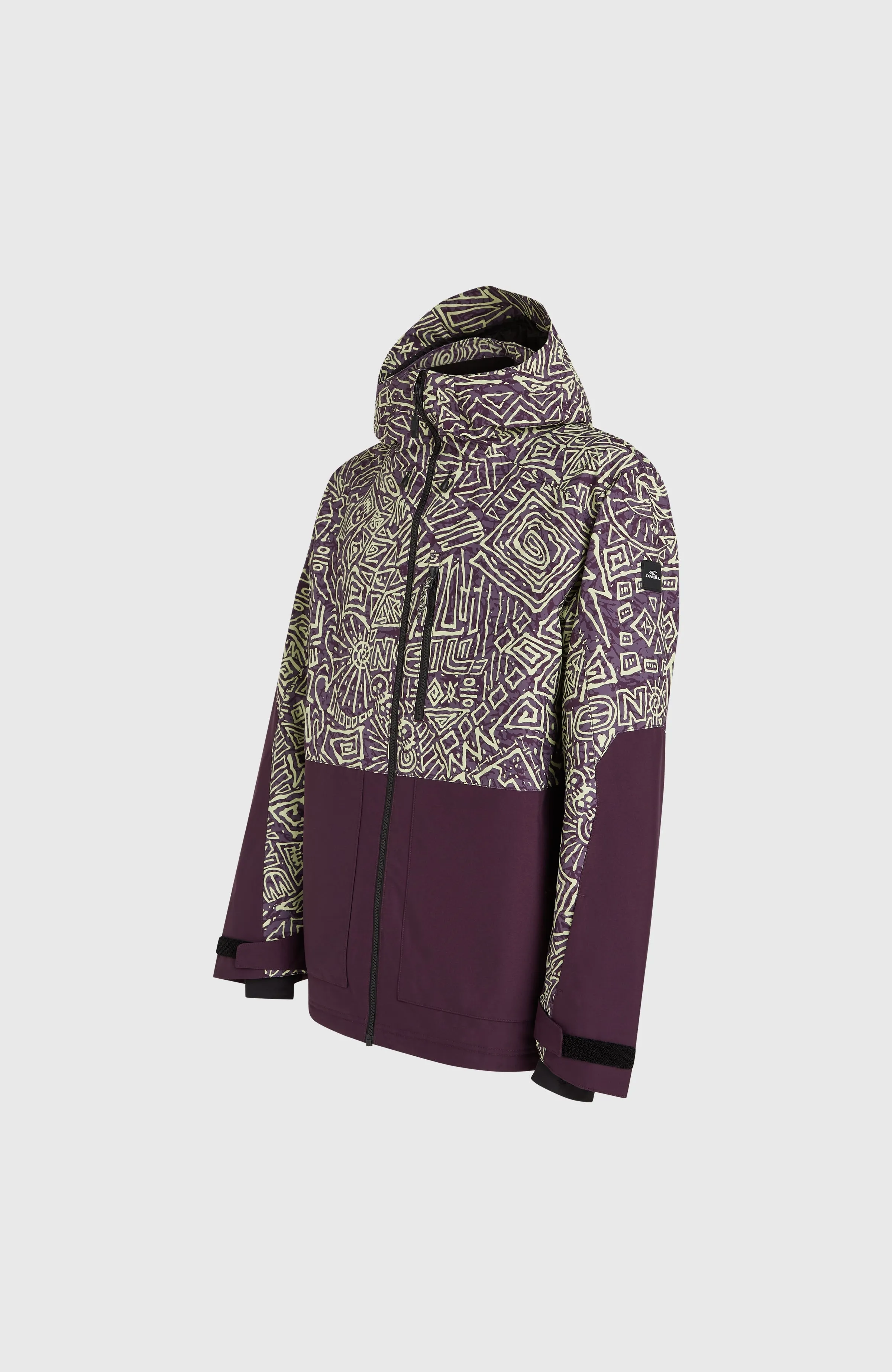 O'Riginals Block Snow Jacket | Dark Purple Sketcheritage