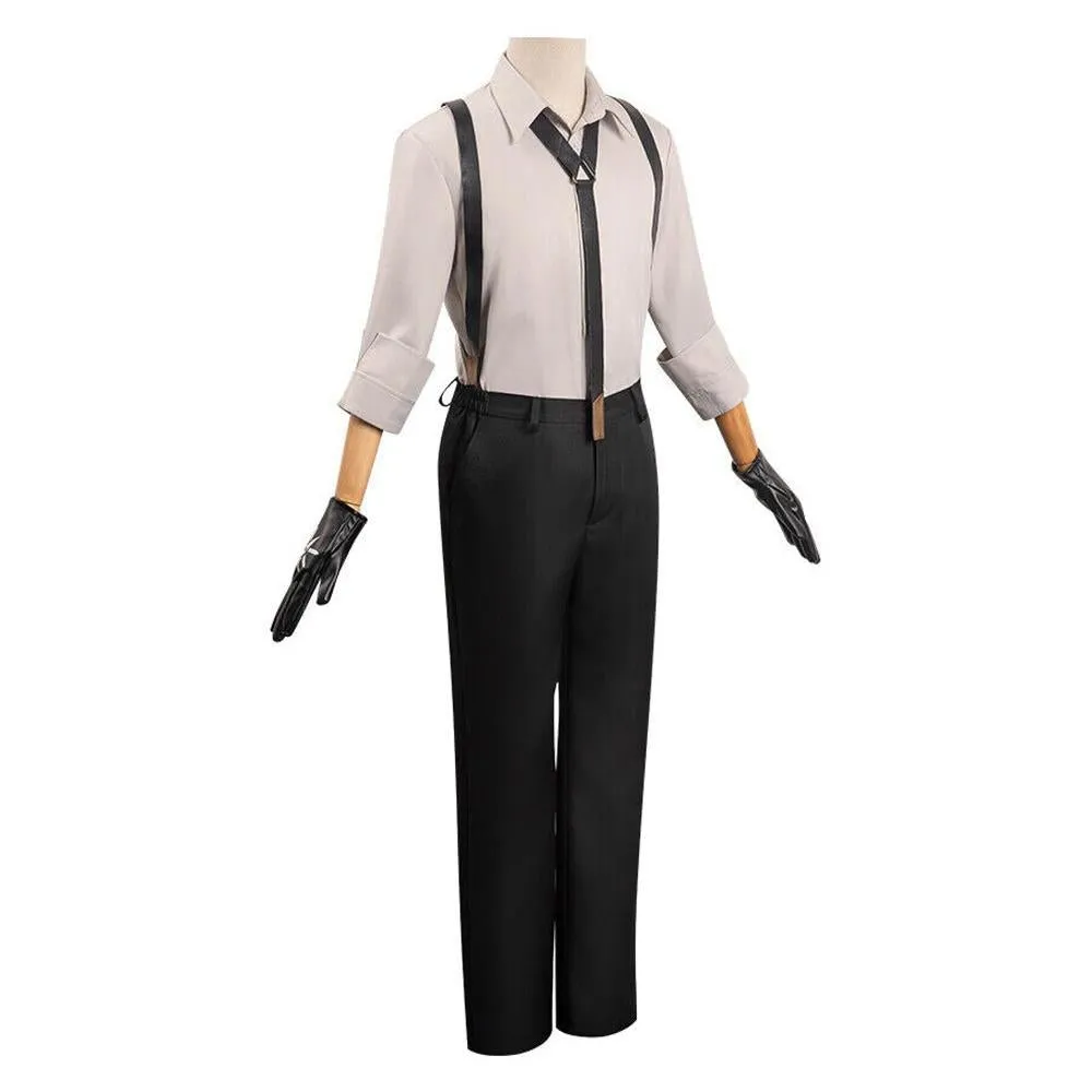 Pokémon Scarlet and Violet Rika Cosplay Costume Stylish suspender Uniform