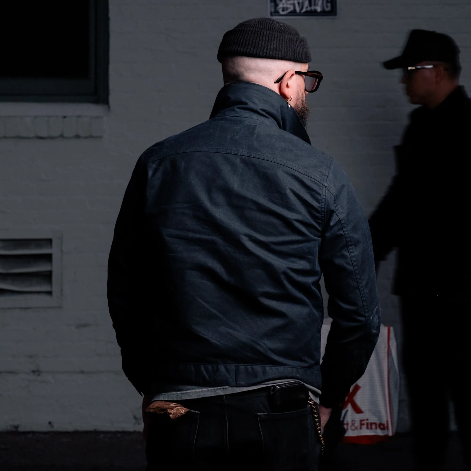 Rogue Territory x Snake Oil Provisions Black Waxed Cruiser Jacket FINAL SALE