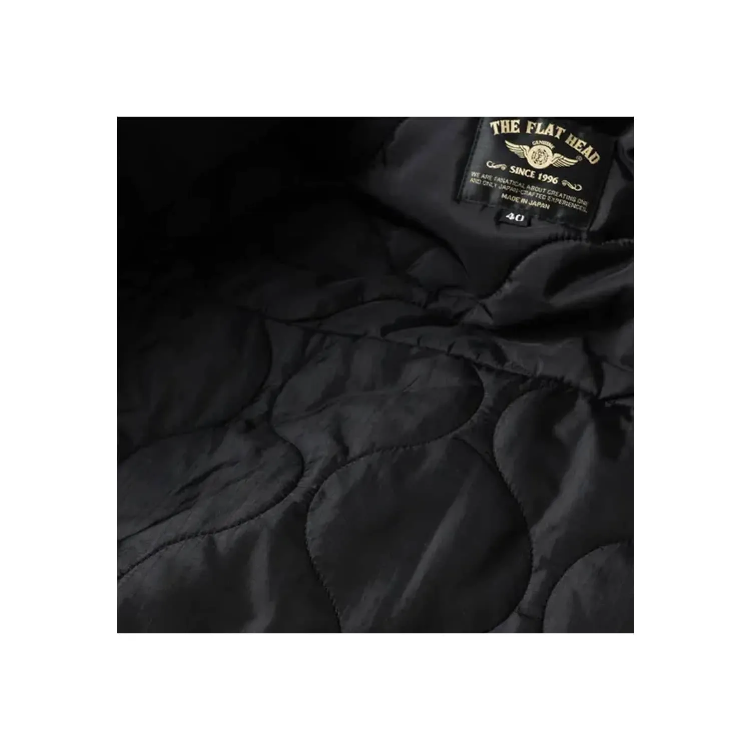 The Flat Head FN-OJ-C013 Corduroy Shirt Jacket Black