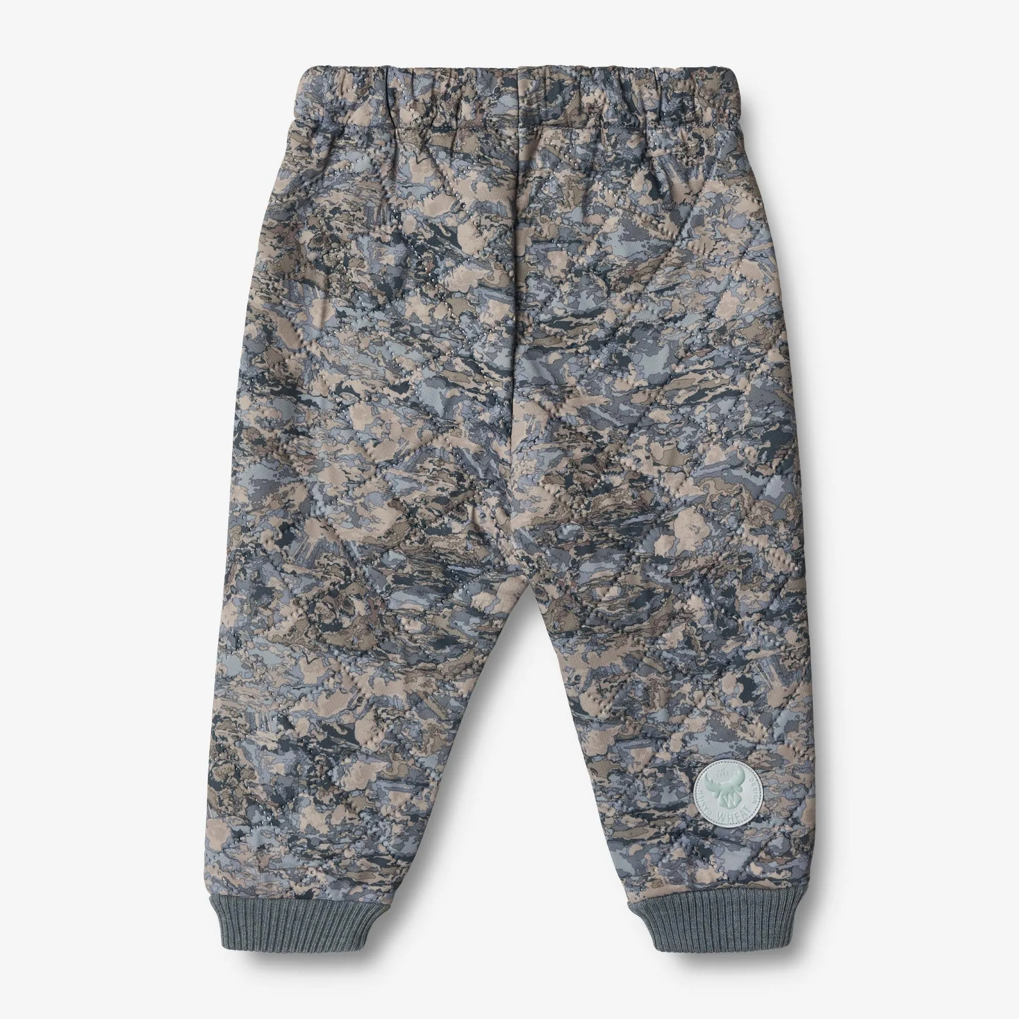 Thermo Pants Alex | Baby - rainy blue clouds