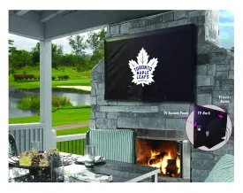 Toronto Maple Leafs Breathable Water Resistant Vinyl TV Cover