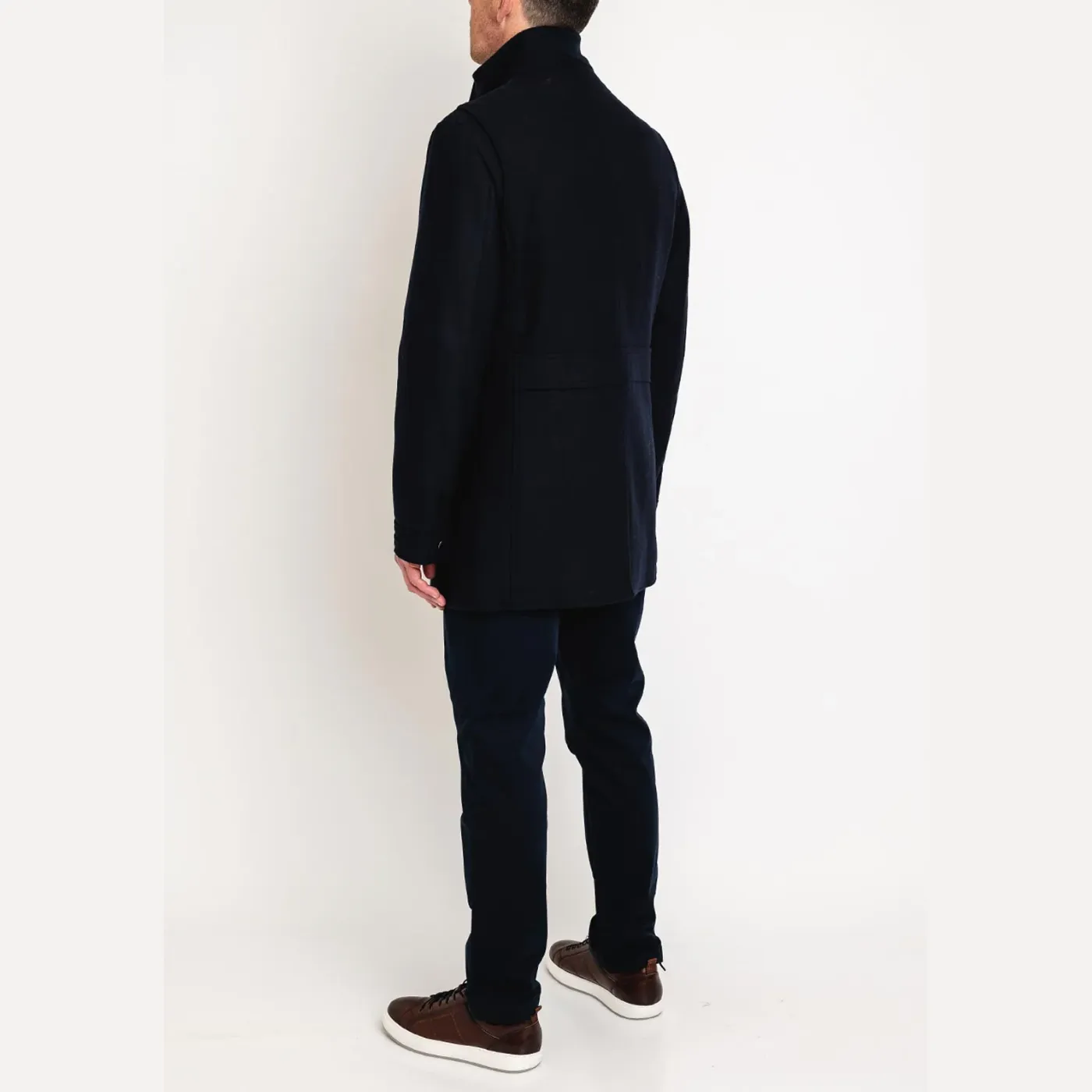 White Label "Mason" Wool Coat