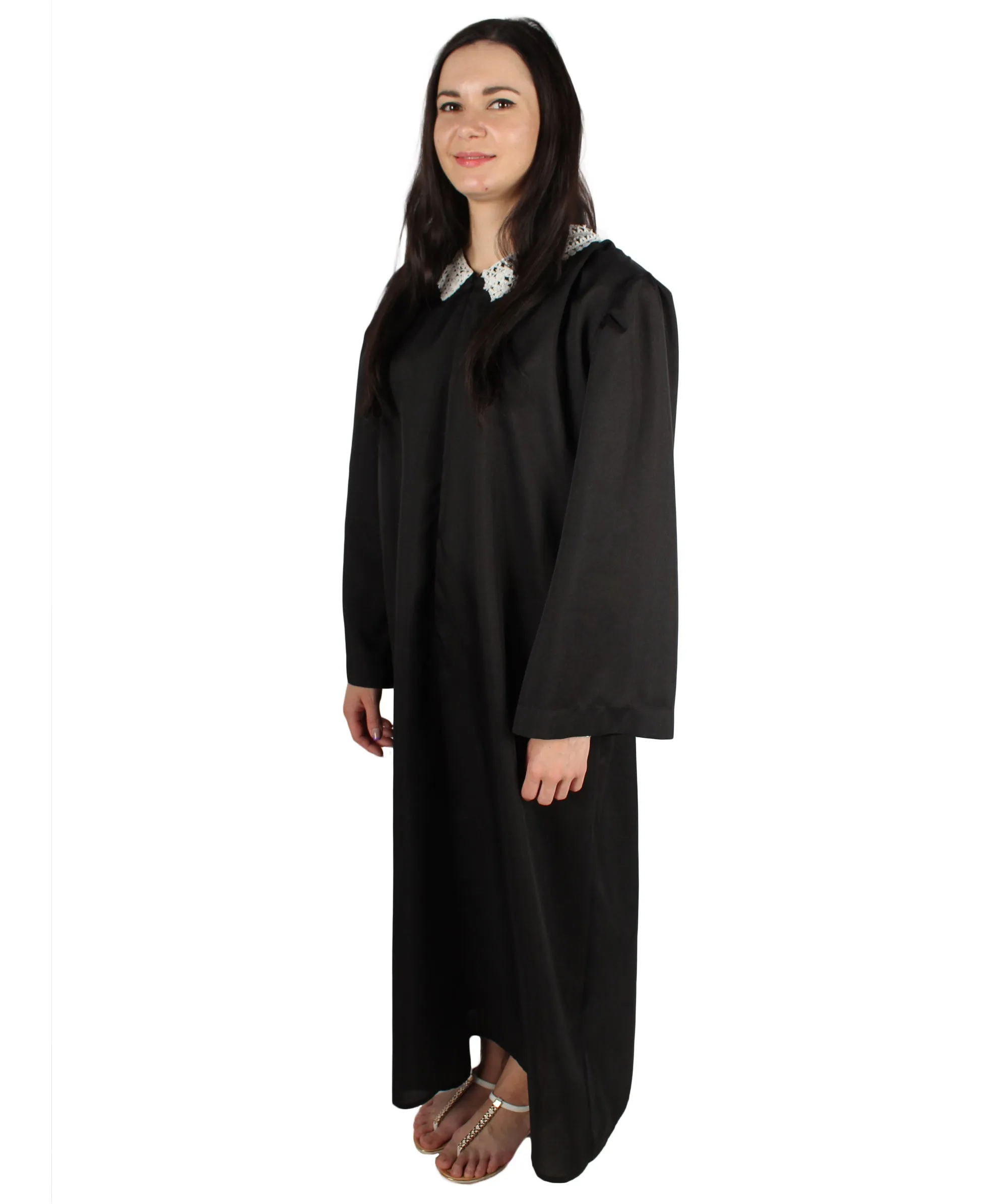 Women’s Supreme Court judge costume| Best For Halloween| Flame-retardant Synthetic Materials