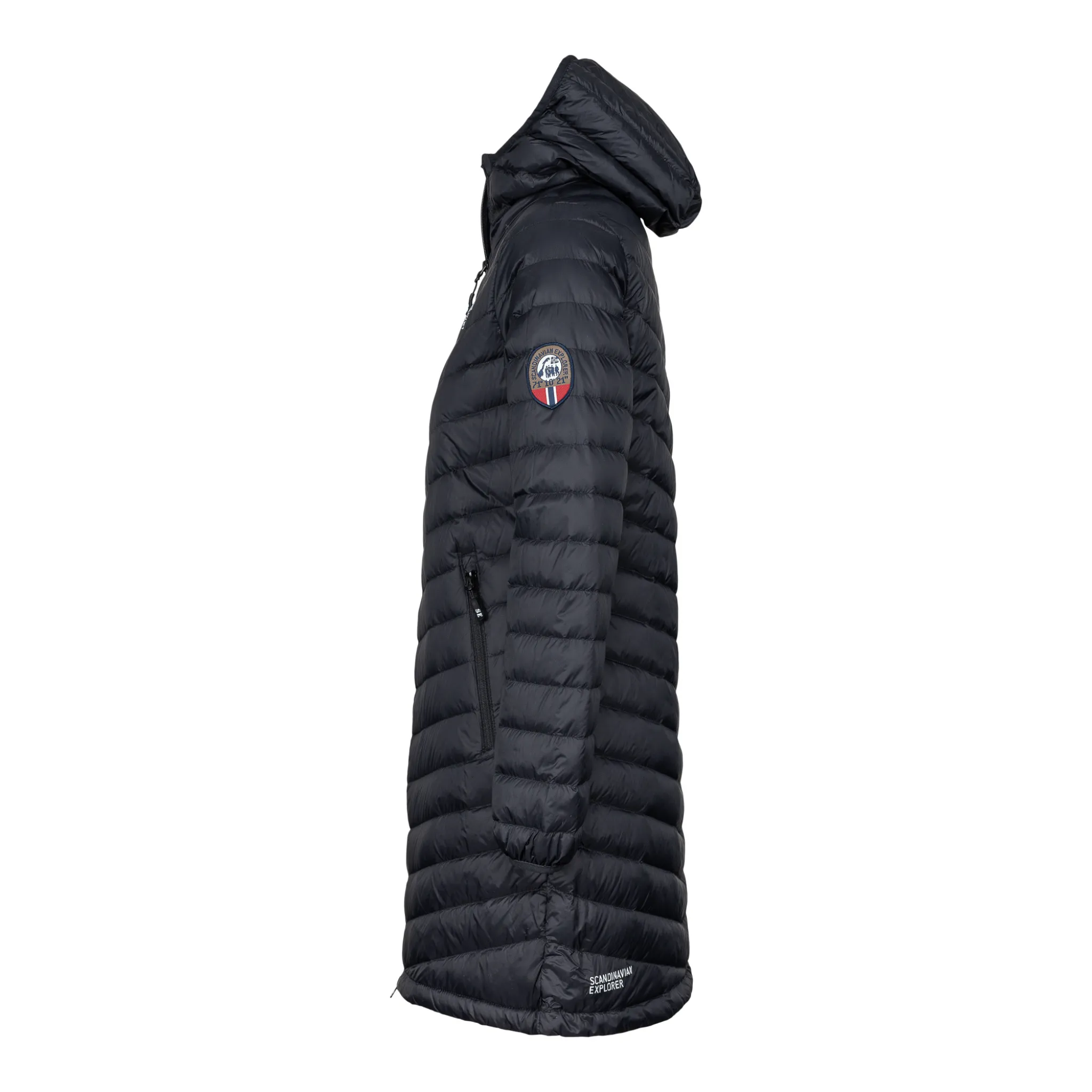 Women's Ultra Light Down Parka - Black