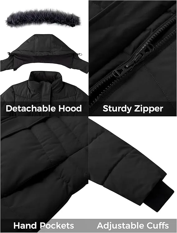 ZSHOW Women's Winter Coat Waterproof Warm Puffer Jacket